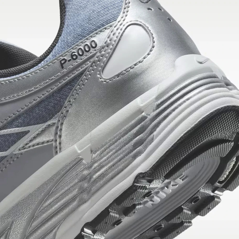 Nike Nike P-6000 'Metallic Silver Summit White-Wolf Grey' (2025)