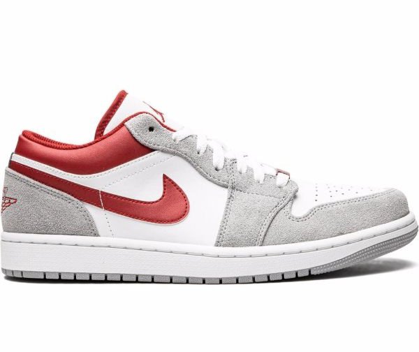 Air Jordan 1 Low SE “White/Grey/Red” sneakers