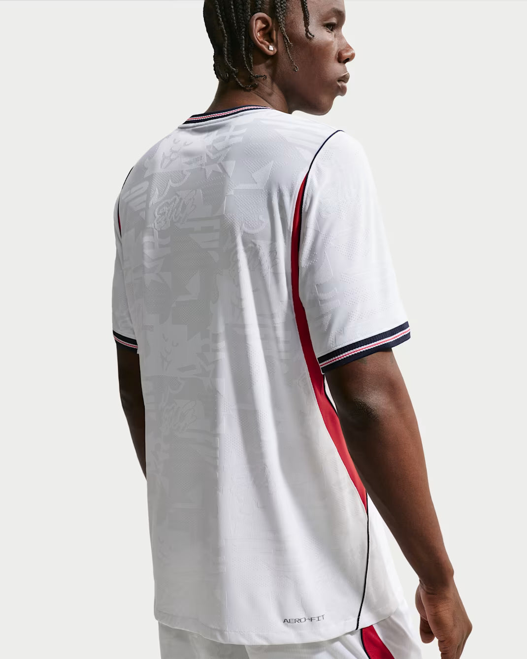Recycled Materials  England 2026 Match Home Men's Nike Aero-FIT Football Authentic Jersey