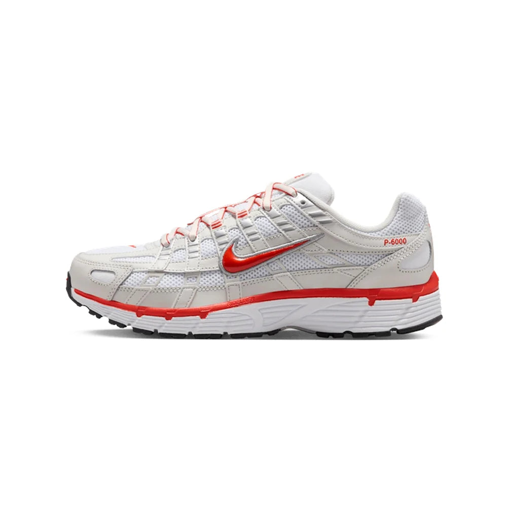 Nike Nike P-6000 'White Platinum Tint Black Picante Red' Women's (2025)