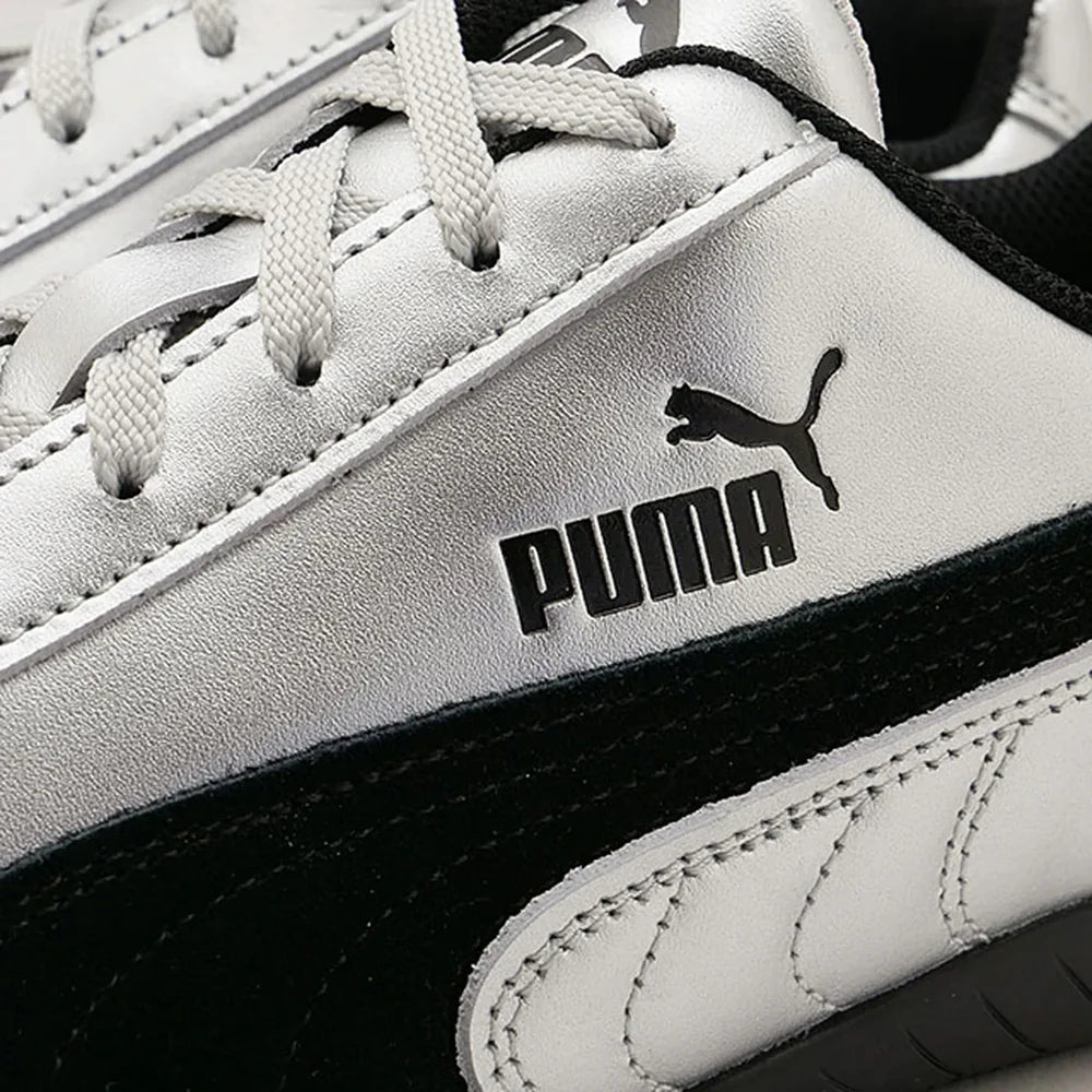 Puma Puma Speedcat 'Metallic Silver Black'(2025) Speedcat Metallic Sneakers Unisex by Puma reinvigorates one of the brand’s most storied silhouettes for 2025 with a...