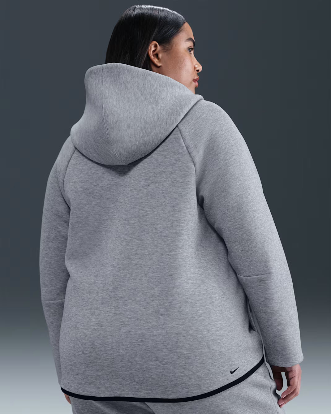Recycled Materials  Nike Sportswear Tech Fleece Windrunner Women's Full-Zip Hoodie (Plus size)