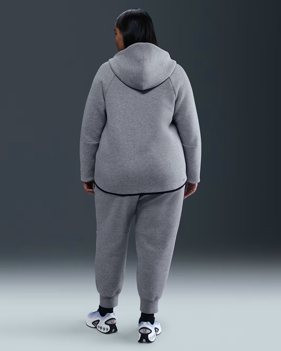 Recycled Materials  Nike Sportswear Tech Fleece Windrunner Women's Full-Zip Hoodie (Plus size)
