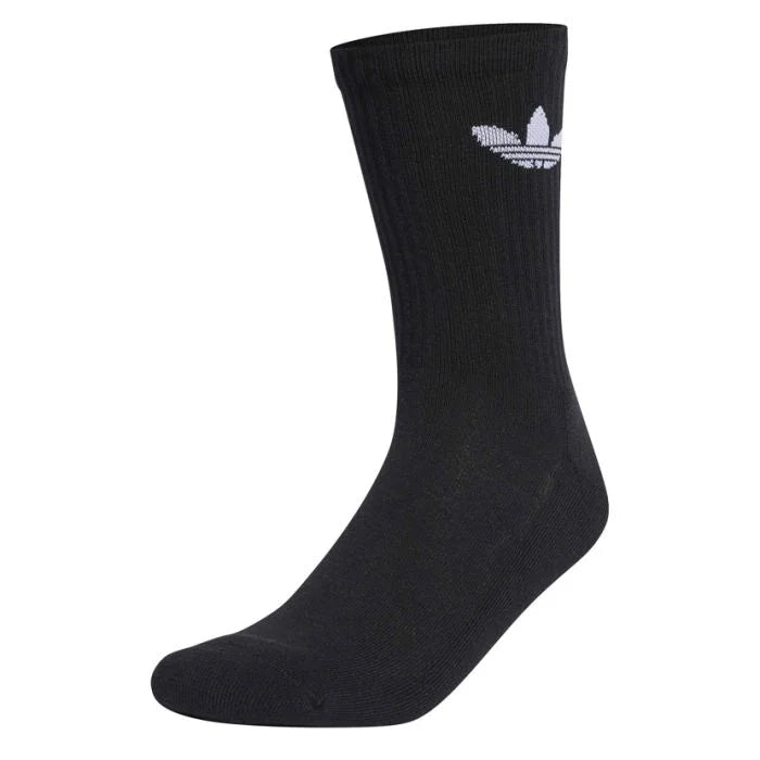 Adidas Originals Trefoil Crew Socks 1 Pair Black
