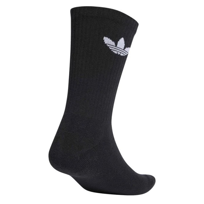 Adidas Originals Trefoil Crew Socks 1 Pair Black